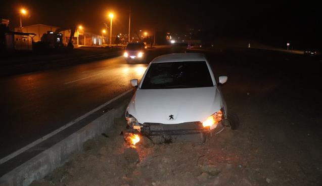 Önce sol, sonra sağ yaptı… Soluğu refüjde aldı…