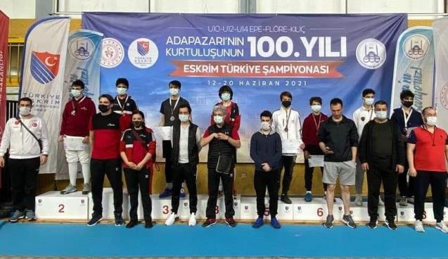 Ereğli Bronz Madalya Aldı.