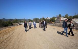 Bağlantı yollarında inceleme yapıldı