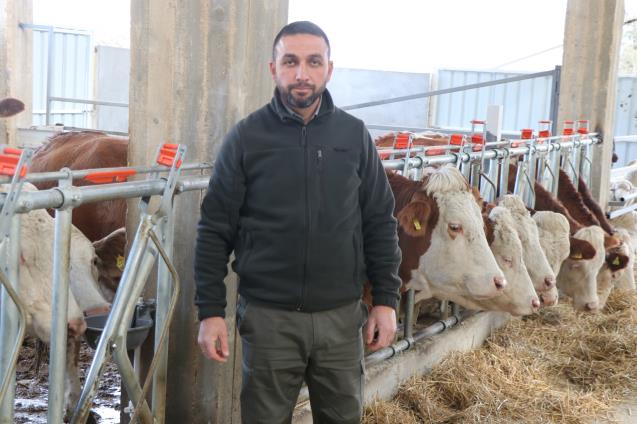 İstanbul'daki işini bırakıp hayvancılık için tesis kurdu