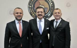 TOBB İkiz Kulelerindeki Makama Ziyaret...