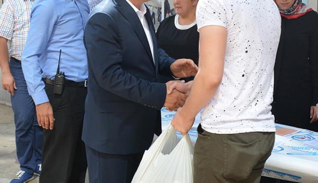 Başkan Uysal'dan ihtiyaç sahiplerine yardım eli...