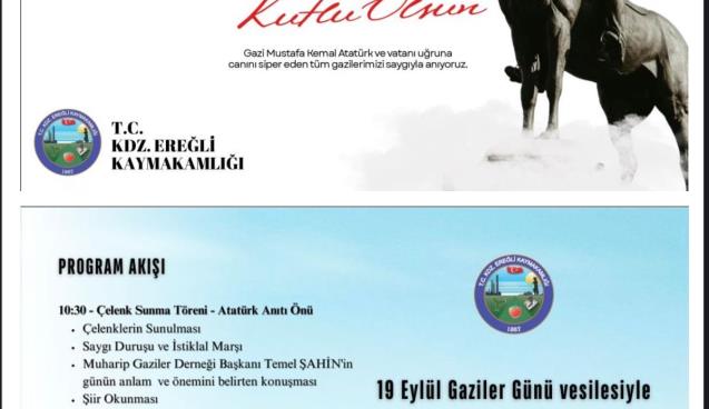 GAZİLER GÜNÜ PROGRAMI