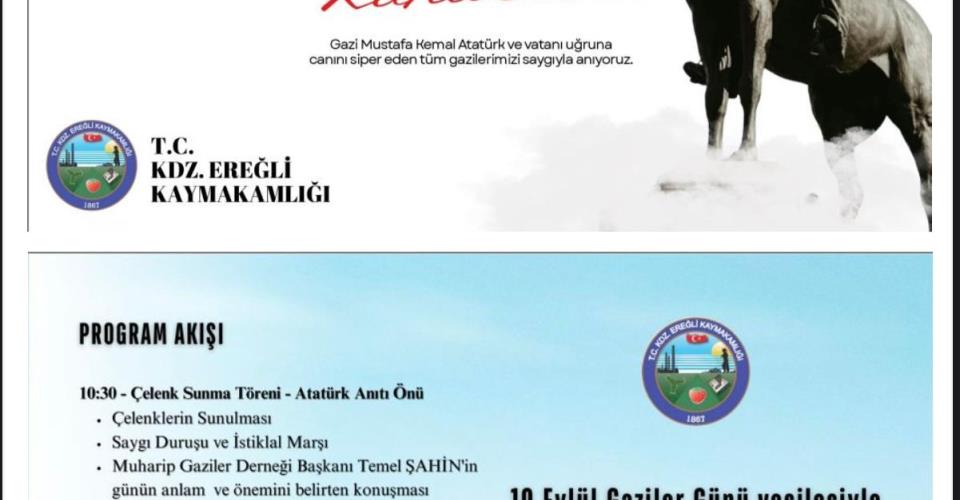 GAZİLER GÜNÜ PROGRAMI