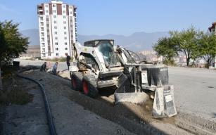 Karabük'te belediye çalışmaları sürüyor