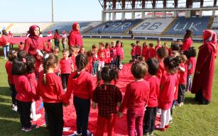 Anaokulu öğrencileri Mehmetçiği unutmadı