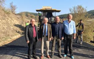 Asfalt çalışmaları aralıksız sürüyor