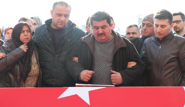 Şehit Sait Miyanyedi memleketi Zonguldak'ta son yolculuğuna