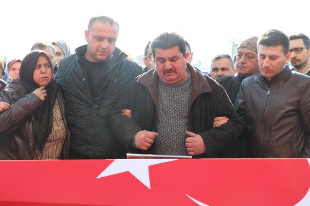 Şehit Sait Miyanyedi memleketi Zonguldak'ta son yolculuğuna