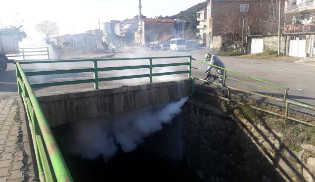 SİVRİSİNEKLE MÜCADELE BAŞLADI