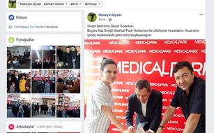 Sözleşmeyi sosyal medyasından duyurdu…