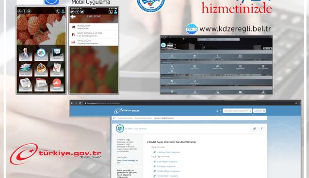 E- BELEDİYE İŞLEMLERİNİ İNTERNET ÜZERİNDEN YAPABİLİRSİNİZ