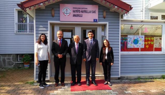 Çaycuma Kaymakamı Coşgun, okul ziyaretlerinde bulundu