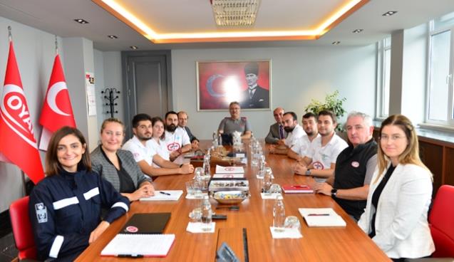 Dünya ikincisi Grizu-263’ten Erdemir’e teşekkür ziyareti