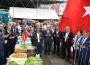 Esnaf ve vatandaşlara Türk Bayrağı dağıtıldı