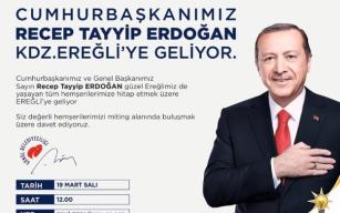 Cumhurbaşkanı Erdoğan’ın Gelişi Tarihi Bir Fırsattır!..