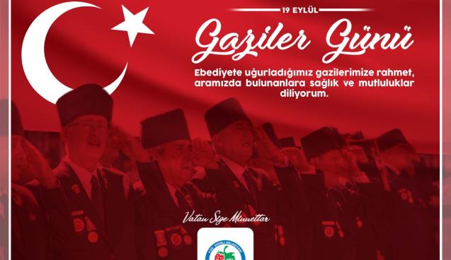 GAZİLERİMİZİN ÖNÜNDE SAYGIYLA EĞİLİYORUZ