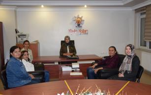 Dünya ikincisi Güneri’den AK Parti Kadın Kollarına ziyaret