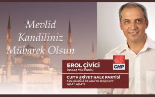 Erol Çivici'den kutlama