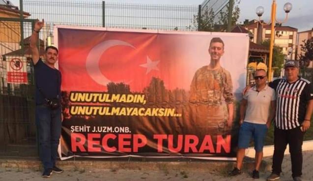 Alaplı şehidine sahip çıktı