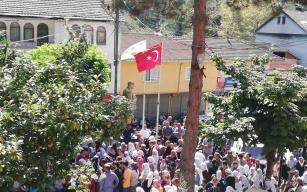 Babadan oğluna son bakış…