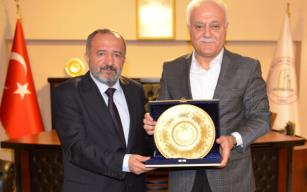 Hatipoğlu'ndan Rektör Çufalı'ya ziyaret