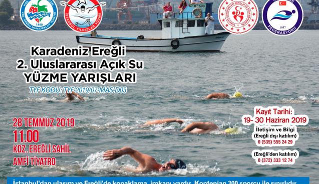 AÇIK SU YÜZME YARIŞI KAYITLARI BAŞLADI