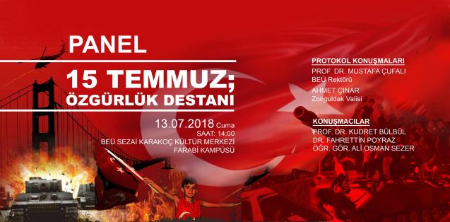 BEÜ’DEN 15 TEMMUZ PANELİ…