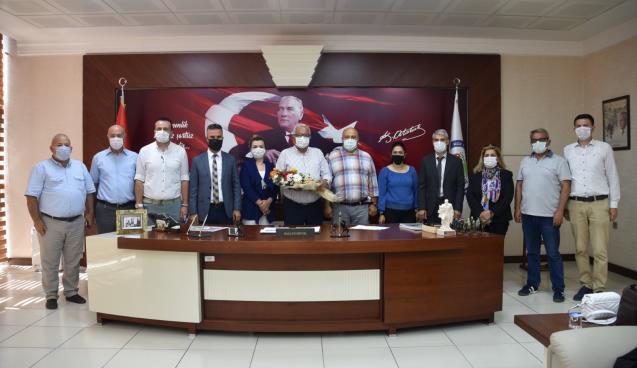 KENT KONSEYİ, BAŞKAN POSBIYIK’I ZİYARET ETTİ