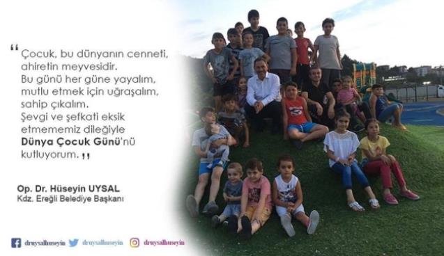 Başkan Uysal; "Bu dünyanın cennetleri…"