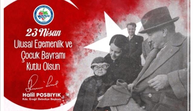 Başkan Posbıyık'tan 23 Nisan mesajı