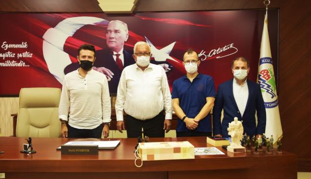 KDZ. EREĞLİ VETEREN FUTBOL TAKIMI’NDAN  POSBIYIK’A ZİYARET