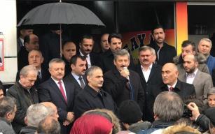 Şahin sahaya indi..