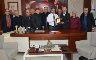 Başkan Uysal’a teşekkür ziyareti…