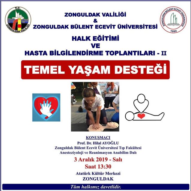 BEÜ öncülüğünde halk eğitimi ve hasta bilgilendirme