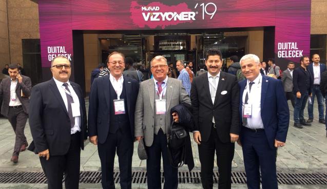 MÜSİAD Kdz. Ereğli Başkanı Çınar ‘Vizyoner’19 Zirvesi’