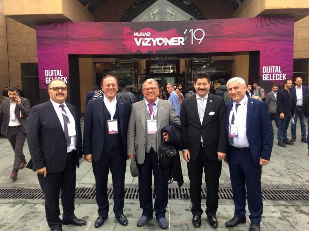 MÜSİAD Kdz. Ereğli Başkanı Çınar ‘Vizyoner’19 Zirvesi’