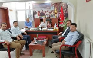 Futbolun taban birlikleri tesisleri inceledi