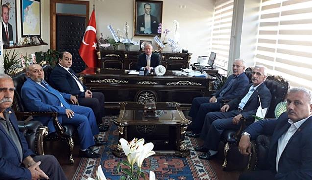 Kaymakam’a ziyaret…