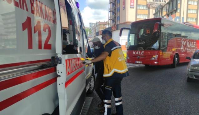 Yerde yatan şahıs ekipleri harekete geçirdi