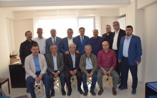 AK Parti teşkilatından muhtarlara ziyaret