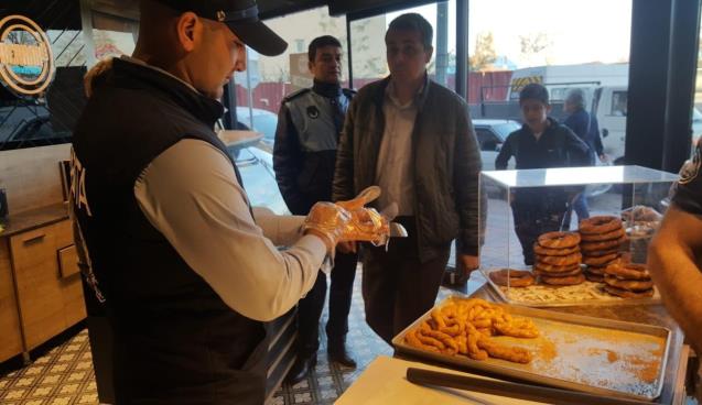  Zabıta ekiplerinden fırın ve pastanelere denetim