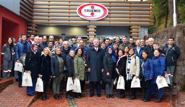 Okullar Tatilde, Öğretmenler Erdemir’de 