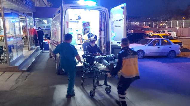 Trafik Kazası; 1 Yaralı