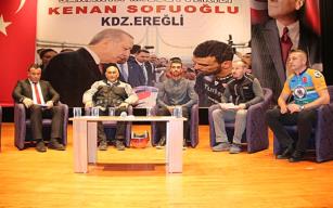 Sofuoğlu motorcularla buluştu…