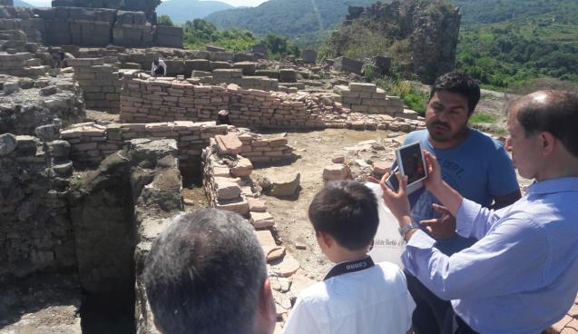 Zonguldaklı iş adamından Filyos Antik Kenti için girişim