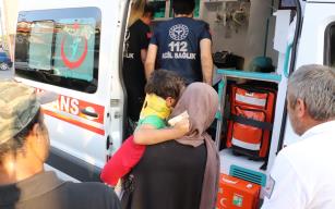 4 kat aşağı düştü.. Hastane yerine eve götürüldü..