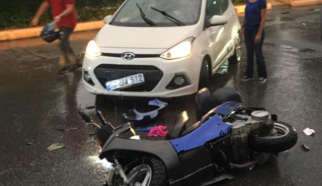 Kafa kafaya çarpıştılar!..