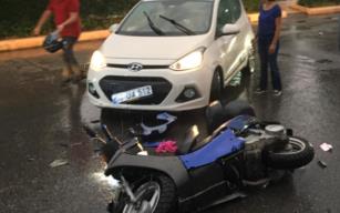 Kafa kafaya çarpıştılar!..