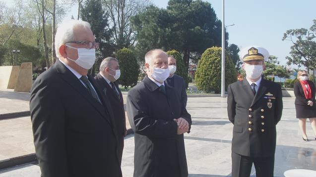 Zonguldak’ın Ereğli İlçesinde, 23 Nisan töreni düzenlendi